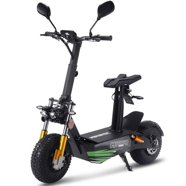 MotoTec Mars 3500W 60V Full Suspension Fat Tire Folding Seated Electric Scooter - Upzy.com