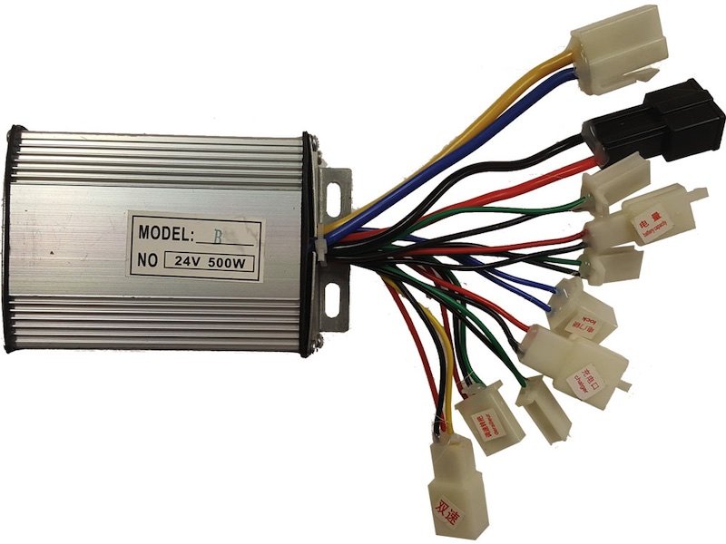 MotoTec Replacement 24V CONTROLLER VER B (500W) for Gazella Dirt Bike