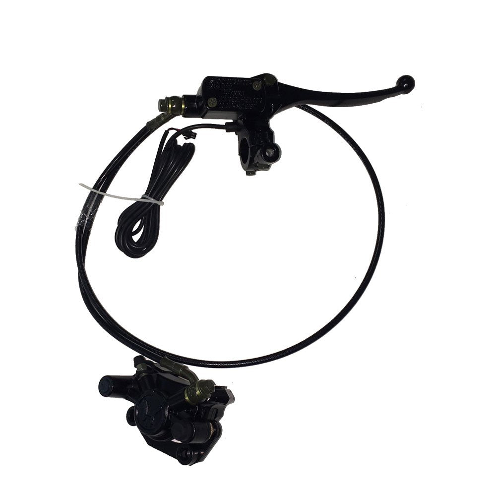 MotoTec Replacement FRONT Hydraulic Brake Caliper Assembly for Knockout 1000W Scooter
