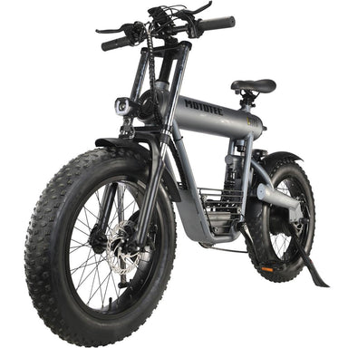 MotoTec Roadster 500W 48V 15Ah Suspension Fat Tire Lithium Electric Scooter - Upzy.com