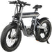 MotoTec Roadster 500W 48V 15Ah Suspension Fat Tire Lithium Electric Scooter - Upzy.com