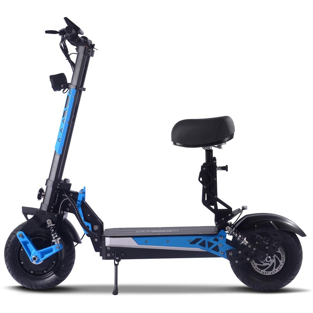 MotoTec SWITCHBLADE 4000W 60V Dual Suspension & Hub Motor Electric Scooter