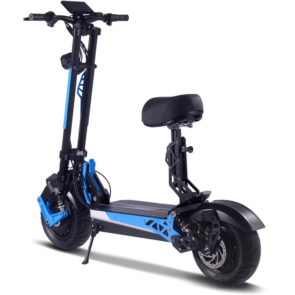 MotoTec SWITCHBLADE 4000W 60V Dual Suspension & Hub Motor Electric Scooter