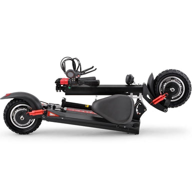 MotoTec Thor 2400W 60V Dual Suspension Folding Electric Scooter - Upzy.com