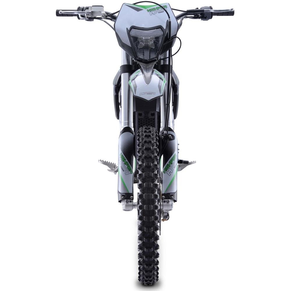 2024 MotoTec Venom 12000W 72V Lithium Electric Dirt Bike, White