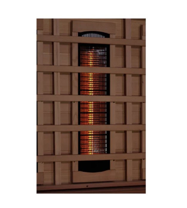 Golden Designs GDI-8230-01 Full Spectrum Himalayan Salt Bar 3 Person FAR Infrared Sauna
