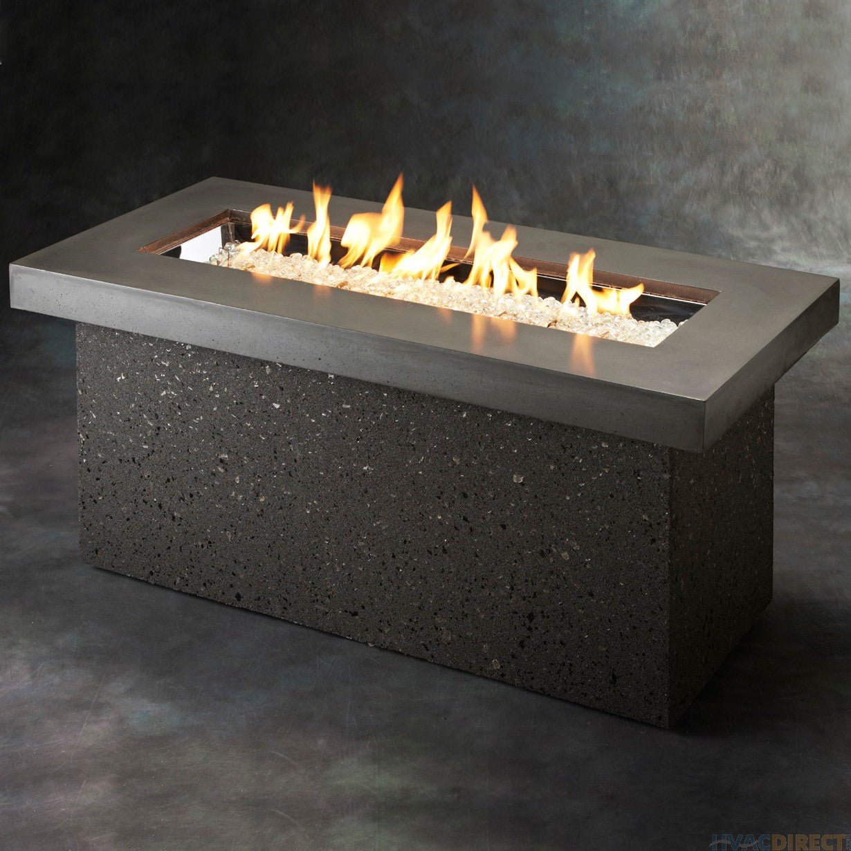 Outdoor GreatRoom KEY LARGO KL-1242-MM Linear Outdoor Gas Fire Pit Table - Upzy.com