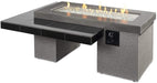 Outdoor GreatRoom UPTOWN Linear Gas Fire Pit Table, UPT-1242 - Upzy.com