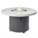 Outdoor GreatRoom White Onyx Beacon Chat Height Gas Fire Pit Table, BC-20-WO - Upzy.com