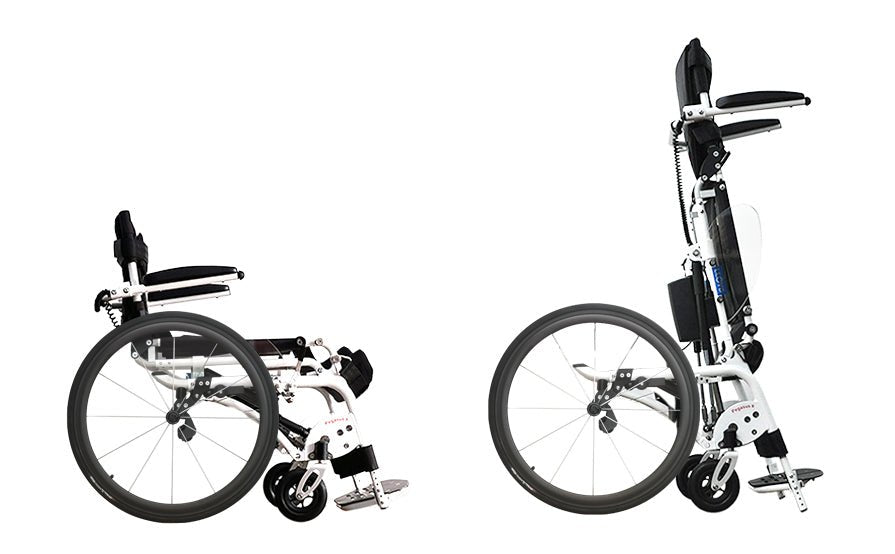 Pegasus II Lightest Semi-Power Standing Wheelchair - Upzy.com