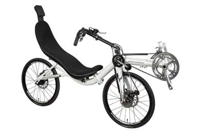 Performer Conquer 20 Speed Front Wheel Drive FWD Folding Recumbent Bike - Upzy.com