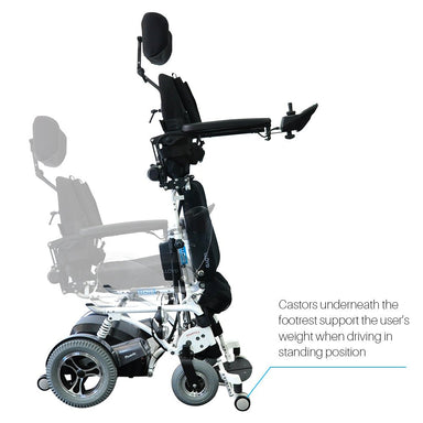 Phoenix II Lightest STANDING Electric Power Wheelchair - Upzy.com