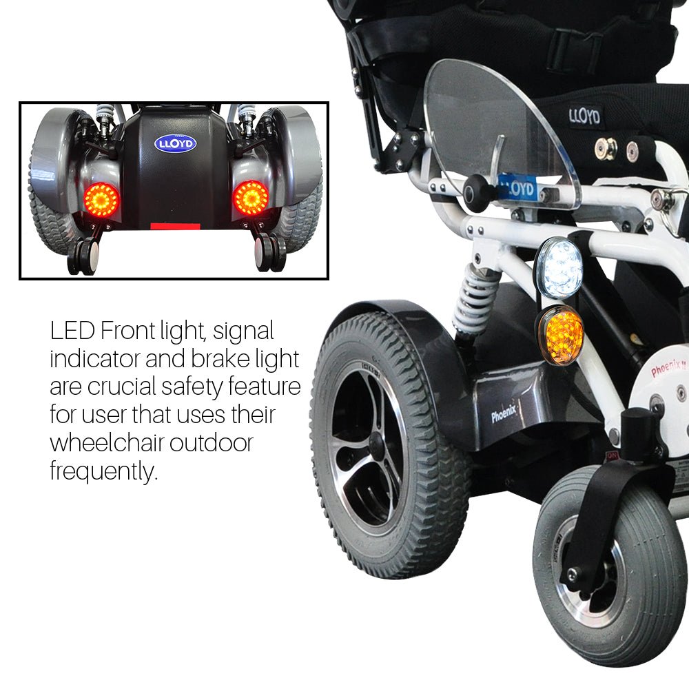Phoenix II Lightest STANDING Electric Power Wheelchair - Upzy.com