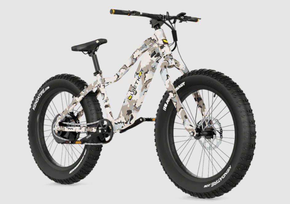 2023 QuietKat PIONEER 48V Mid Drive Suspension Fat Tire Electric Bike
