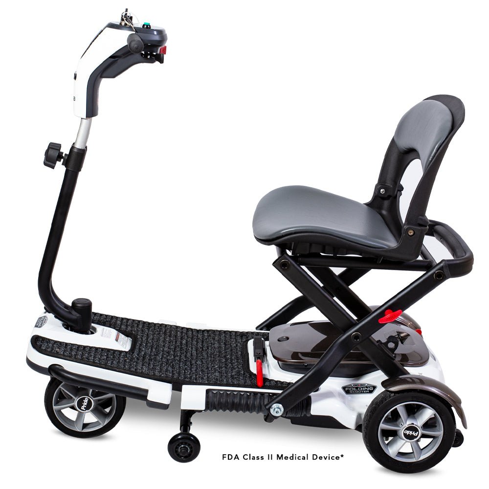 Pride Mobility Go-Go Folding 4 Wheel Electric Travel Scooter - Upzy.com