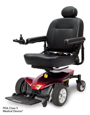 Pride Mobility Jazzy Elite ES Portable Electric Power Wheelchair - Upzy.com