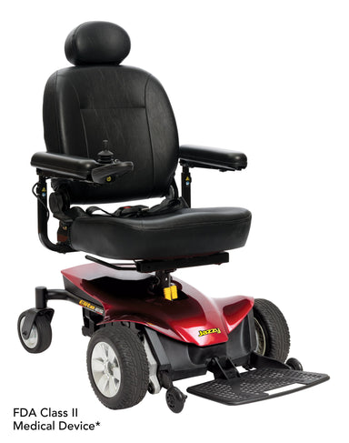 Pride Mobility Jazzy Elite ES Portable Electric Power Wheelchair - Upzy.com