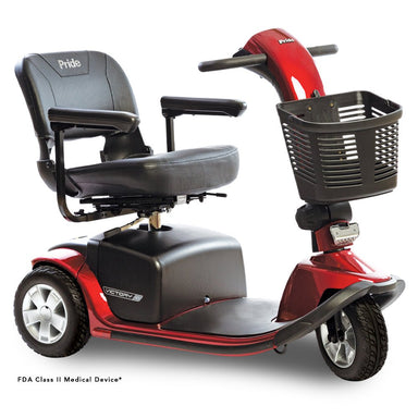 Pride Mobility Victory 10.2 3-Wheel Electric Scooter, S6102 - Upzy.com
