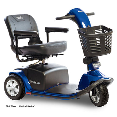 Pride Mobility Victory 10.2 3-Wheel Electric Scooter, S6102 - Upzy.com