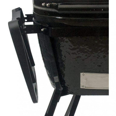 Primo PGCJRC JR 200 All-In-One Kamado Charcoal Ceramic Grill Cradle Side Shelves - Upzy.com