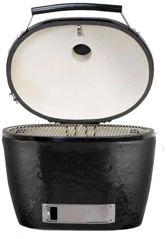 Primo PGCXLH Oval XL Smoker Kamado Charcoal Ceramic Grill Head Smoker - Upzy.com