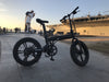 Qualisports Beluga 500W 48V 20" 7 Speed Fat Tire Folding Electric Bike - Upzy.com
