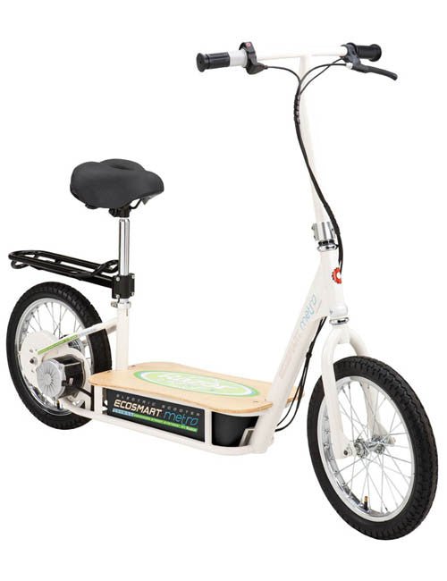 Gosmart 5xt Razor Razor EcoSmart Metro 500W 36V Seated Electric Scooter, 13114501 — Upzy.com