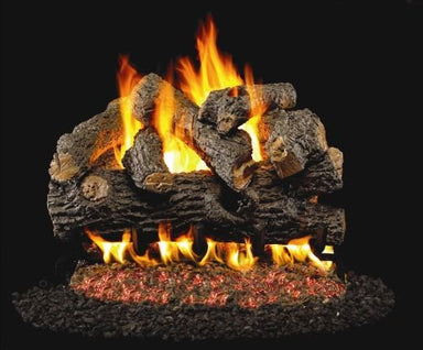 Real Fyre R.H. Peterson BD30 Vented Royal English Oak Designer Gas Logs, Logs Only - Upzy.com