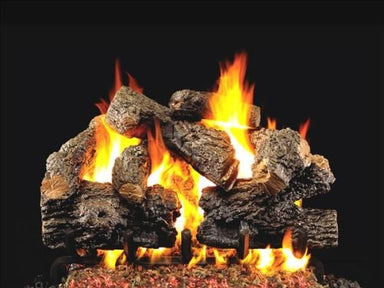 Real Fyre R.H. Peterson CHB36 Charred Royal English Oak Log Set, Logs Only - Upzy.com