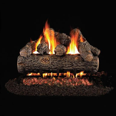 Real Fyre R.H. Peterson RDP60 60" Vented Golden Oak Designer Plus Gas Logs Set - Upzy.com