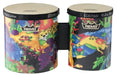 Remo KD-5400-01 Kids' Percussion Bongo Drums, Fabric Rain Forest, 5"-6" - Upzy.com