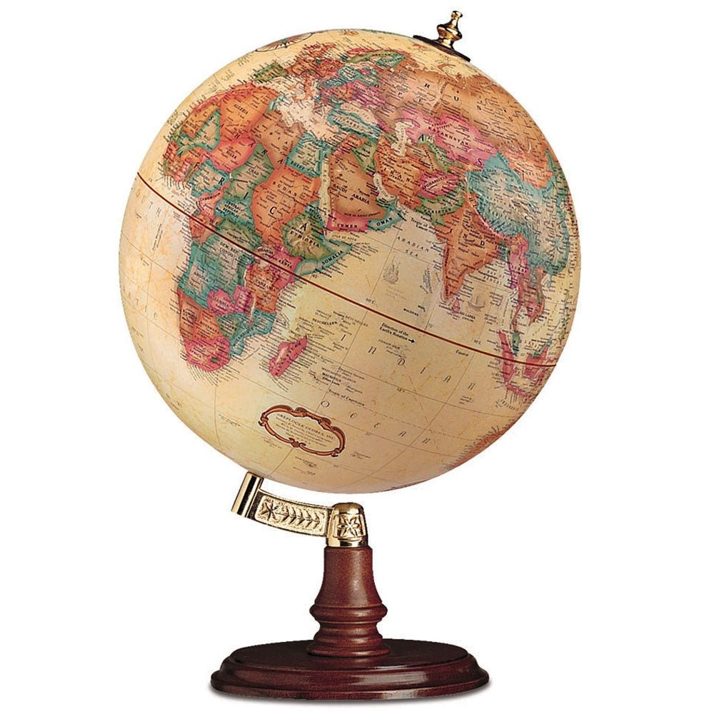Replogle 12" CRANBROOK Antique Ocean Desktop Globe - Upzy.com