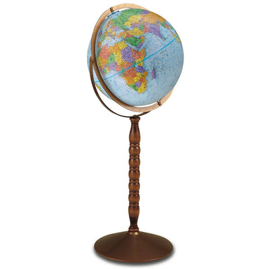 Replogle 12" TREASURY Blue Ocean Floor Standing Globe - Upzy.com