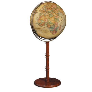 Replogle 16" COMMANDER II Floor Standing Antique Ocean Globe - Upzy.com