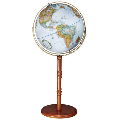 Replogle 16" EDINBURGH II Floor Standing Blue Ocean Globe - Upzy.com
