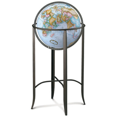 Replogle 16" TRAFALGAR Floor Standing Blue Ocean Globe - Upzy.com