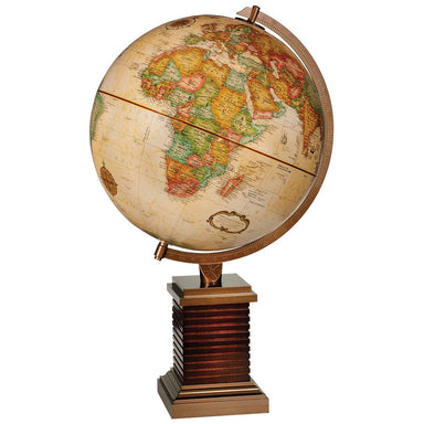Replogle Frank Lloyd Wright 12" GLENCOE Antique Ocean Desktop Globe - Upzy.com