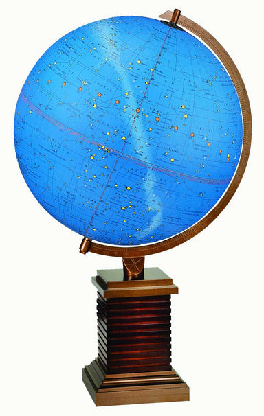 Replogle Frank Lloyd Wright 12" GLENCOE CONSTELLATION Illuminated World Globe - Upzy.com
