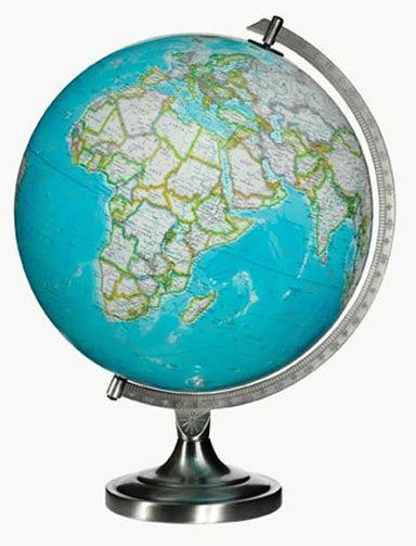 Replogle National Geographic 12" BARTLETT ILLUMINATED Desktop World Globe - Upzy.com