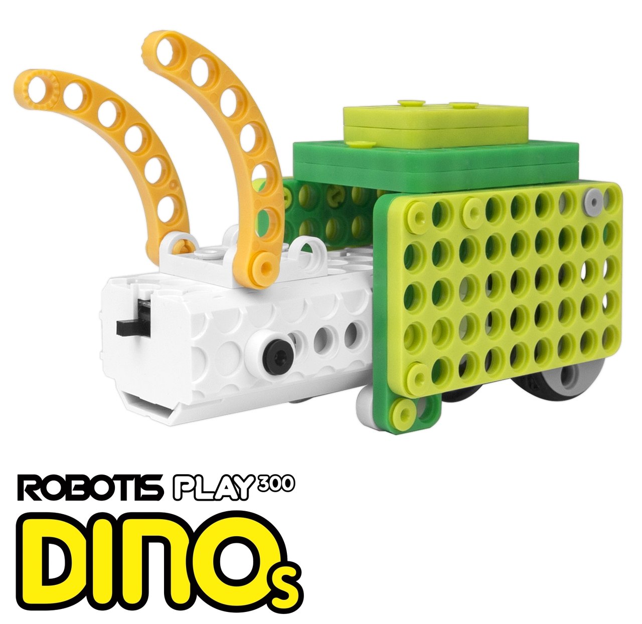 Robotis PLAY 300 DINOs Motorized Dinosaur Themed Robotics Kit 901-0056-000 - Upzy.com