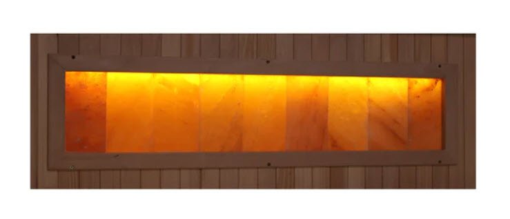 Golden Designs GDI-8260-01 Full Spectrum Himalayan Salt Bar 6 Person FAR Infrared Sauna
