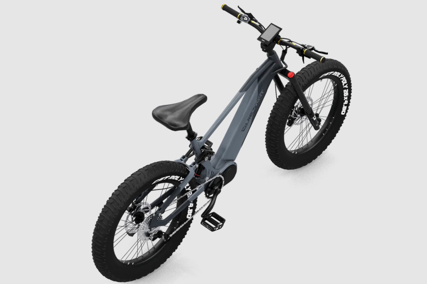 2023 QuietKat IBEX 1000W 48V Mid Drive Suspension Fat Tire Electric Bike