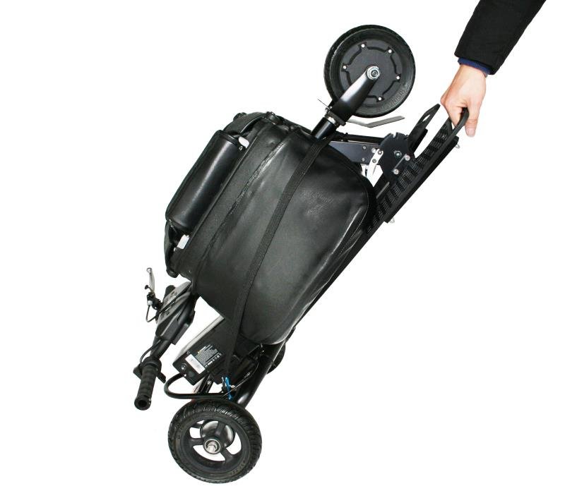 Glion SNAPnGO 36V Electric Travel Mobility Scooter Folding Tricycle