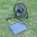 Solar Panel 8" USB 5.2W 6V Iron Cooling Ventilation Silent Fan - Upzy.com