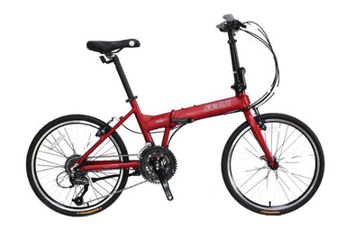 Solorock Fire 20" 27 Speed Integrated Aluminum Folding Bike, SRS2072 - Upzy.com