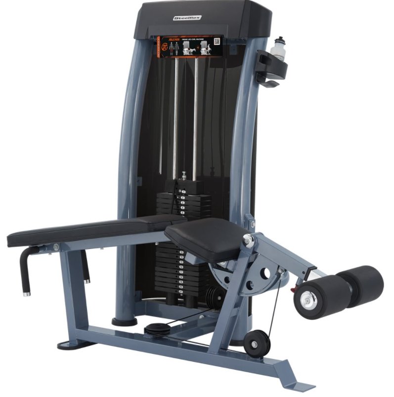 Steelflex JGLC400 Prone Leg Curl Jungle Gym Single Station Weight Machine - Upzy.com