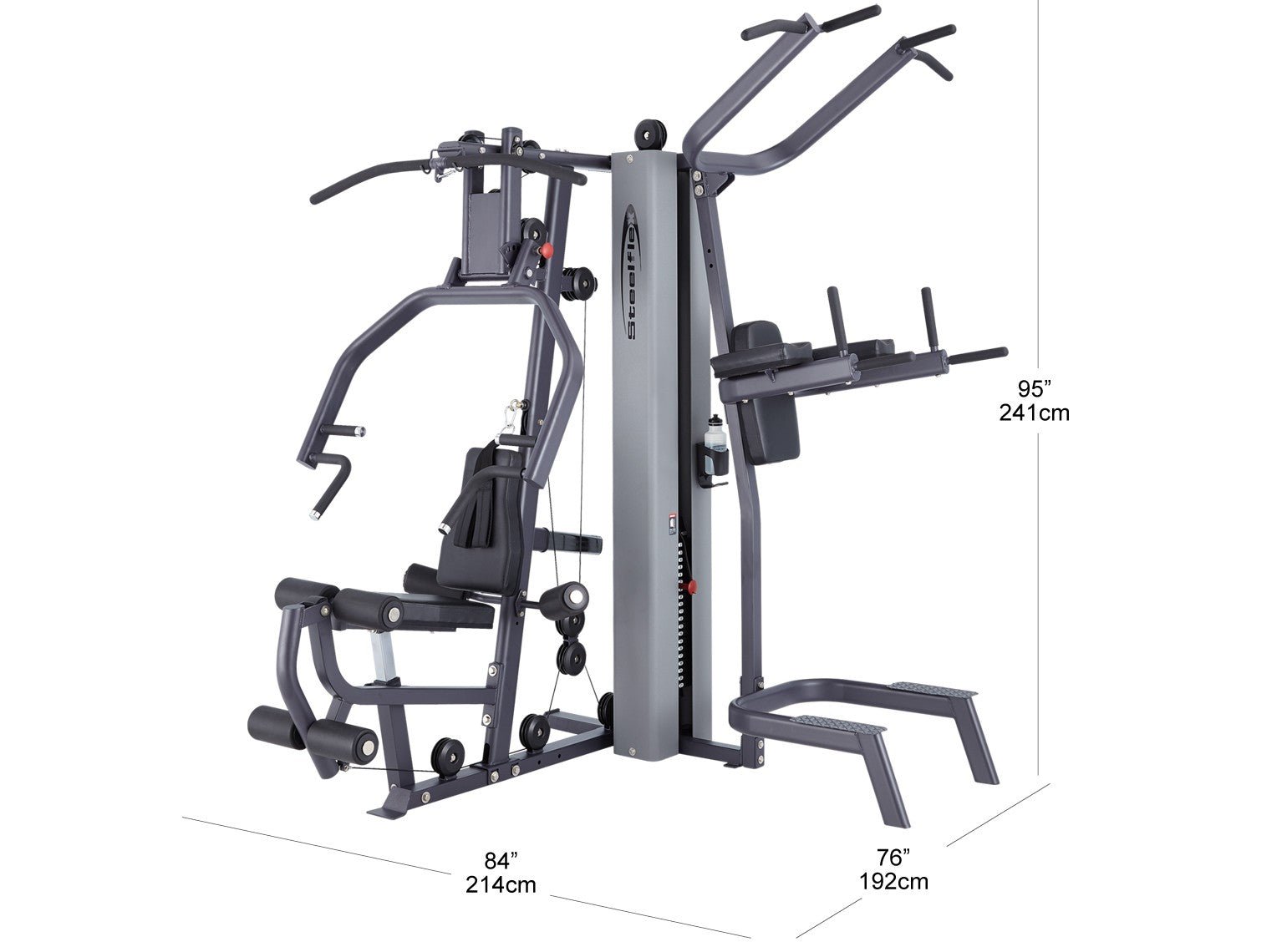 Steelflex MG100B Multi Gym Training System Weight Machine - Upzy.com