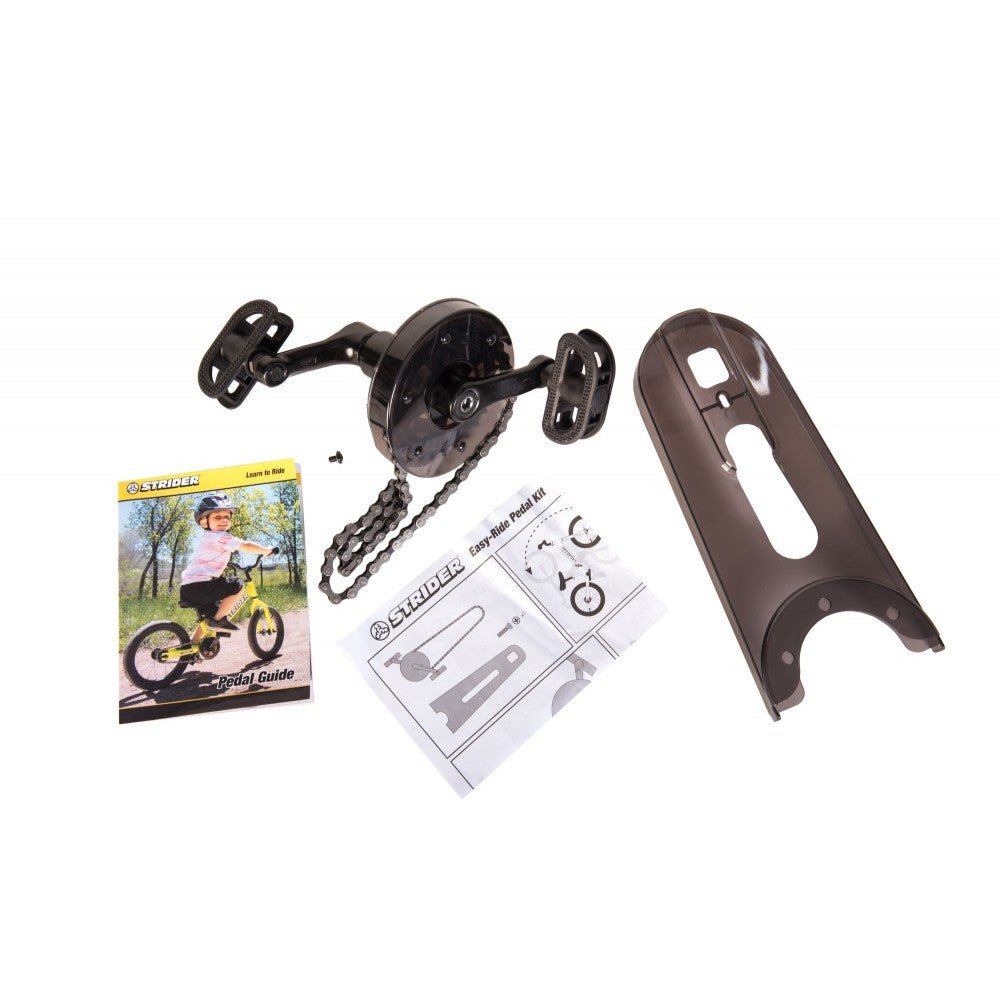 2 in 1 pedal Strider 14x CLASSIC 2-in-1 Kids Balance Bike, 90% Assembled Funky Fuchsia / Add Pedal Conversion Kit