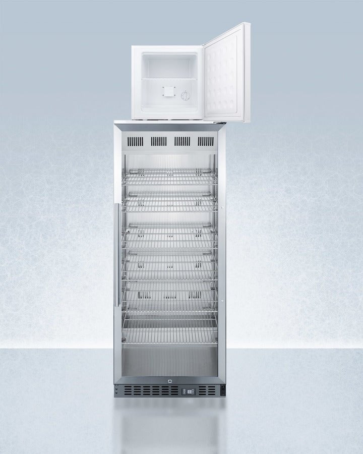 Summit ACR1151-FS24LSTACKPRO Pharmaceutical Stacked Freezer Refrigerator - Upzy.com