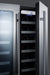 Summit CLFD24WCCSS 24" Undercounter 42-Bottle Dual Zone Wine Cooler - Upzy.com